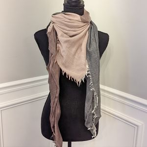 H&M Brown / Black / Grey Square Scarf